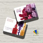 طرح لايه باز کارت ويزيت کاشت ناخن - کد : A14030331 - 01