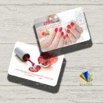 طرح لايه باز کارت ويزيت کاشت ناخن - کد : A14030331 - 02