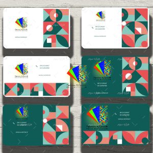 طرح لايه باز کارت ويزيت خاص - پک 6 طرح يکجا - کد : A14030317 - 06