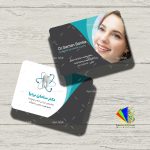 طرح لايه باز کارت ويزيت دکتر دندانپزشک - کد : A14030405 - 09