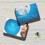 طرح لايه باز کارت ويزيت دکتر دندانپزشک - کد : A14030405 - 10