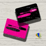 طرح لايه باز کارت ويزيت آرايشگاه زنانه - کد : A14030406 - 04
